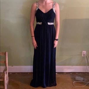 Blue formal dress